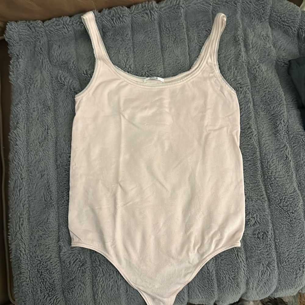 Baby pink string body Wolford